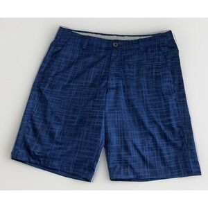 Mens Under Armour Match Play Heatgear Patterned Golf Shorts Sz 38 38x11